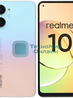 Дисплей (модуль) для Realme 10 в сборе с тачскрином (OLED) черный