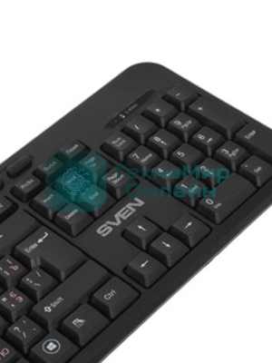 Комплект клавиатура + мышь SVEN KB-C3200W беспроводные клавиатура и мышь, черные