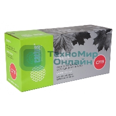 Картридж лазерный Cactus CS-C719 черный (2100 стр.) для Canon i-SENSYS MF5840/MF5880; LBP6300/6650