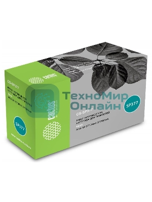 Картридж лазерный Cactus CS-50F0XA0/50F5X0E CS-SP377 черный (6400 стр.) для Ricoh Aficio SP 377DNwX/377SFNwX