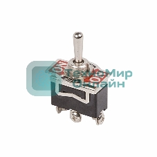 Тумблер Rexant 250V 15А (3c) ON-OFF-ON однополюсный