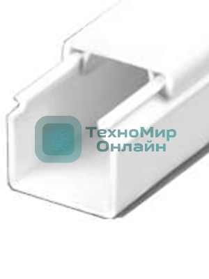 Кабель-канал 16х16 L2000 пластик с двойным замком УралПак КК-19016016-140