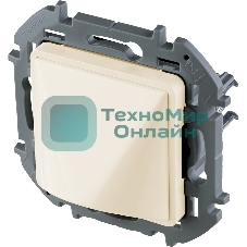 Inspiria Вывод кабеля с зажимом для крепления слоновая кость