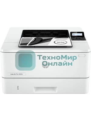 Принтер лазерный HP LaserJet Pro 4003n (2Z611A), A4, ч/б, печ. до 40 стр/мин., 1200 x 1200 dpi, USB, RJ-45, Air Print, Mopria