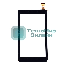 Сенсорное стекло (тачскрин) ZYD070-262-FPC-V02, черное