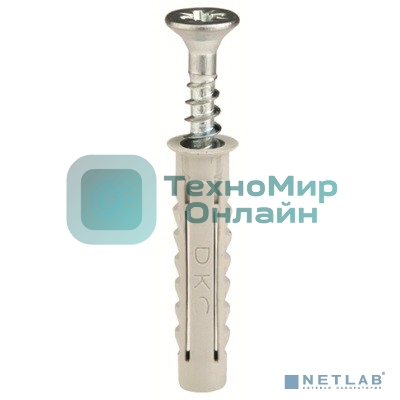 Винт М4х30 с дюбелем V5 (уп. 100 шт) ДКС CM06521