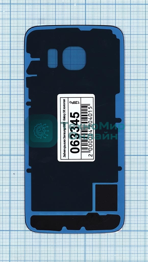 Задняя крышка для Samsung G925 Galaxy S6 Edge золотой