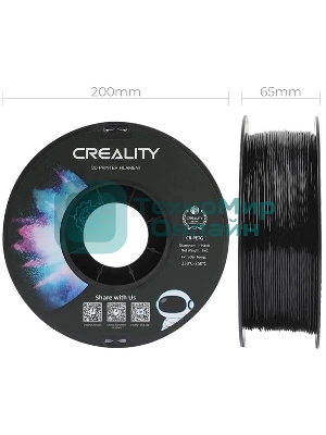 Пластик для принтера 3D Creality 3301030035 CR-PETG d1.75мм 1кг черный