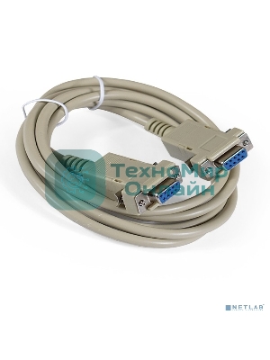 Кабель нуль-модемный RS-232 ExeGate EX-CC-134-3.0 (DB9F/DB9F, 3м)