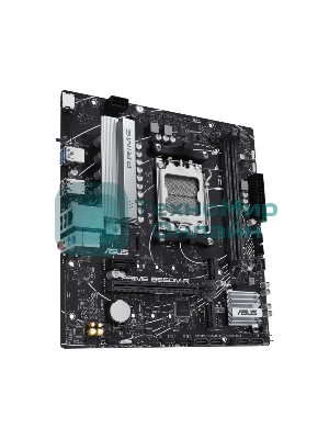 Материнская плата ASUS PRIME B650M-R, Socket AM5, AMD B650, 2xDDR5, 4xSATA, 2xM.2, 1xPCIe 4.0 x16, 1xPCIe x1, 1xHDMI, 1x 2.5Gb LAN, 2xUSB-A 3.2 Gen 1, 4xUSB-A 2.0, 3x3.5 мм, 7.1, mATX
