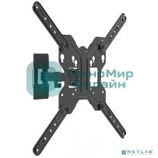 Универсальное настенное крепление для LCD, LED ТЕЛЕВИЗОРОВ Harper TVK-1755 Black, до 30кг, VESA 400x400