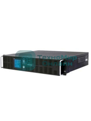 Источник бесперебойного питания CyberPower PR1500ELCDRT2U 1500VA/1350W USB/RJ11/45 (8 IEC)