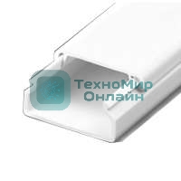 Кабель-канал 20х10 L2000 пластик с двойным замком УралПак КК-19020010-160