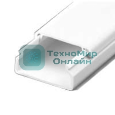 Кабель-канал 20х10 L2000 пластик с двойным замком УралПак КК-19020010-160