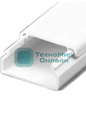 Кабель-канал 20х10 L2000 пластик с двойным замком УралПак КК-19020010-160