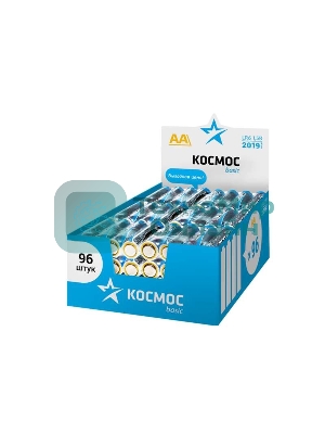 Элемент питания Космос алкалиновый AA/LR6 (уп.96шт)