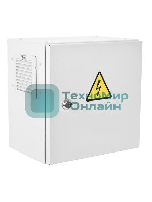 Шкаф ЭКОНОМ уличный всепогодный настенный укомплектованный (В500 Ш500 Г300), комплектация T1-IP54