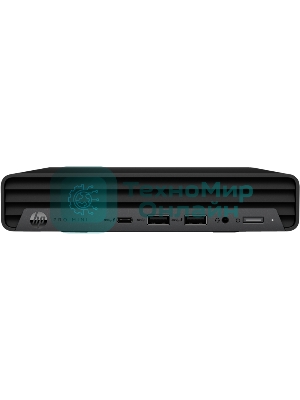 Мини ПК HP ProDesk 400 G9 Mini i3 13100T (2.5) 8Gb SSD 256Gb UHDG 730 Free DOS GbitEth WiFi BT 90W мышь клавиатура черный (935X8EA)