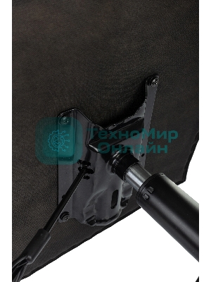 Кресло Zombie Carry черный/серый, экокожа, подголовник