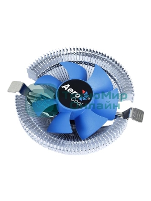 Кулер для процессора AeroCool/Formula Verkho I серебристый, 80 мм, алюминий, 2500 об/мин, 29.7 дБ, 4 pin, 90 Вт, 45 мм