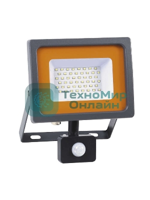 Прожектор JazzWay LED PFL-SC-SMD-30Вт sensor 30Вт IP54 6500К мат. стекло