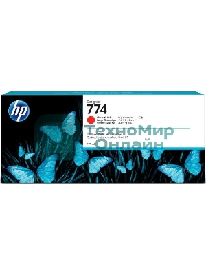 Печатающая головка HP 774 300-ml Chromatic Red Printhead для HP DesignJet  Z6810 series