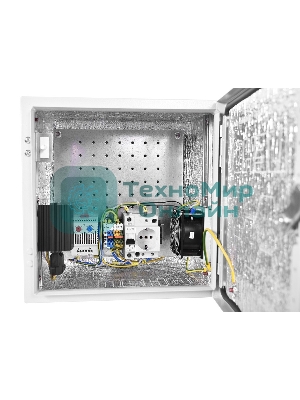 Шкаф ЭКОНОМ уличный всепогодный настенный укомплектованный (В500 Ш500 Г250), комплектация T1-IP54