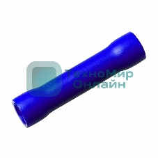 Соединительная гильза изолированная Rexant L-26 мм 1.5-2.5 мм² (ГСИ 2.5/ГСИ 1,5-2,5) синяя