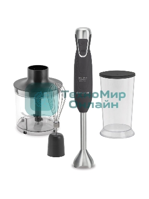 Блендер погружной Polaris PHB 1384 Silent 1300 Вт, серый