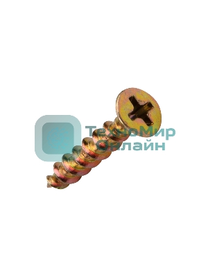 Саморез оконный Kranz острый, 4.1х25, желтый цинк, упаковка поставщика (12 000 шт.)