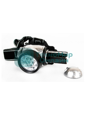 Фонарь ULTRAFLASH LED5351налобн металлик 7led 3 реж 3xr03 пласт коробка