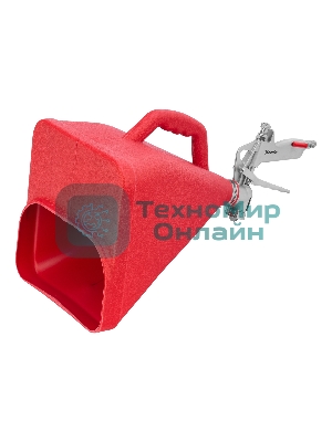 Картушный пистолет Matrix для штукатурки, V= 9,5 л, сопла 4, 6 и 8 мм