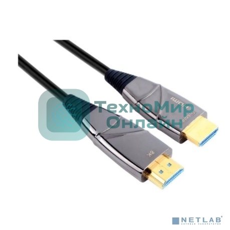 Кабель активный оптический HDMI 19M/M,ver. 2.1, 8K@60 Hz 10m VCOM