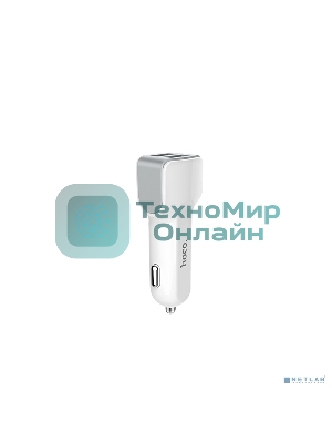 Авто ЗУ/HOCO HC-78005 Z23/2 USB/Выход: 12W/белый