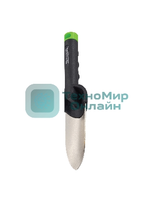 Совок посадочный узкий BASE Palisad 60х270 мм, стальной, полипропиленовая рукоятка