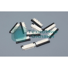 Разъем FPC Half Coverage Top Contact 0.5K-BS-20PWB 20 pin высота 2мм шаг 0,5мм 10 шт