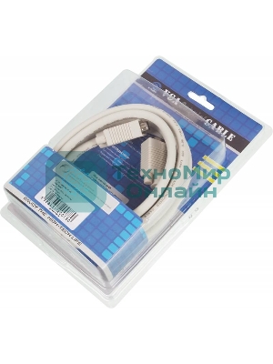 Кабель SVGA Ningbo CAB016S-10F VGA HD15 (m)/VGA HD15 (m) 3м феррит.кольца