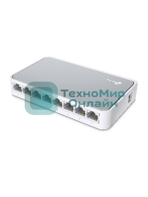 Коммутатор TP-Link SOHO TL-SF1008D Коммутатор 8-port 10/100M mini Desktop Switch, 8 10/100M RJ45 ports, Plastic case