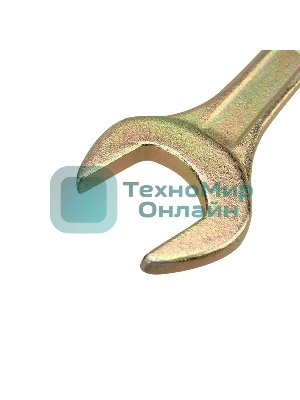 Ключ гаечный рожковый Rexant 19х22 мм, желтый цинк