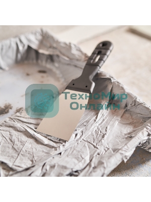 Шпатель Rexant 60 мм нержавеющая сталь, пластмассовая рукоятка