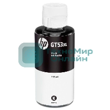 Емкость с чернилами HP GT53XL для GT 5810/5820/Ink Tank 115/315/319/419/415/Smart Tank 515/615, черный (135 ml), 6000 стр.