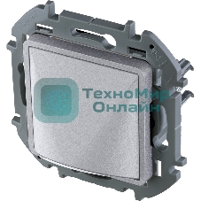 Inspiria Вывод кабеля с зажимом для крепления алюминий