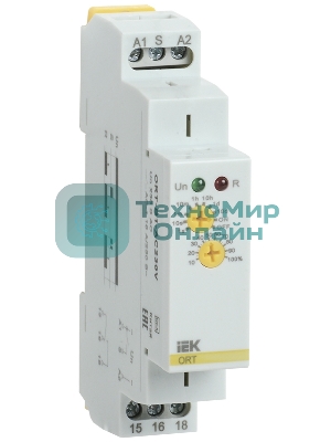 Реле задержки выключения ORT. 1 конт. 230 В AС