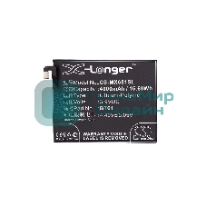 Аккумулятор CameronSino CS-MX681SL BT61 для Meizu M3 Note (М - версия M681H) 3.9V, 4000mAh, 15.60Wh