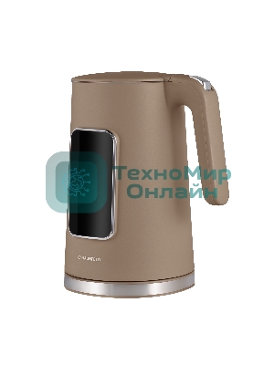 Чайник электрический Maunfeld MGK-635DBR коричневый, 1.7 л, 2200 Вт