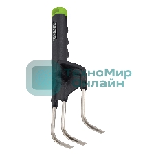 Рыхлитель Palisad 3-зубый, 85х245 мм, стальной, полипропиленовая рукоятка, BASE