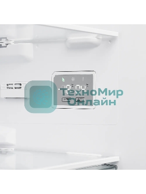 Встраиваемый холодильник Kuppersberg RBN 1763, полезный объем 233 л, сенсорное управление, полезный объем морозильной камеры 63 л, No Frost, LED подсветка, перенавешиваемые двери, суперзаморозка, отсек для овощей, белый