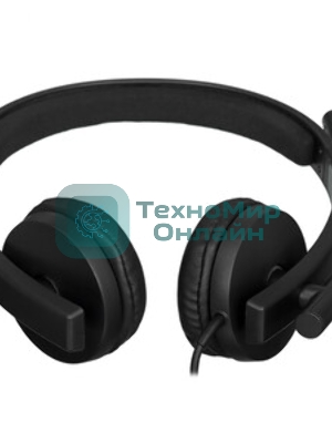 Гарнитура Logitech USB Headset H570e Stereo чёрный, проводная, USB