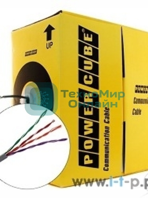 Кабель Cablexpert, UTP5e, 4 пары, 0.40 мм, CCA, однож., 305 м, серый UPC-5040E-SOL 