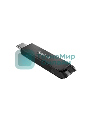 Флешка USB Sandisk CZ460 Ultra (SDCZ460-128G-G46), 128Gb, USB Type-C, R/W 150/30, черный